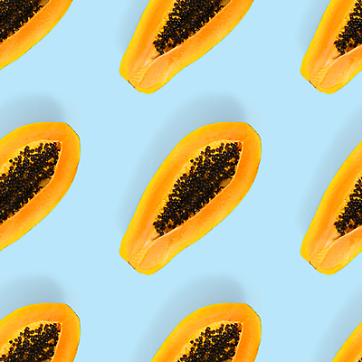 포토 JPG 해외이미지 패턴 단면 사람없음 파란배경 파파야 해외포토 백그라운드 무늬 파란색 열대과일 파일형식 이미지허브