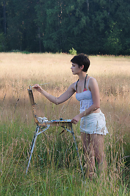 포토 JPG 해외이미지 나무 직업 응시 밭 자연 휴식 창조 미술 한명 서기 취미 야외 초록색 파란색 태양 페인트 붓 팔레트 숲 분석 이젤 예술가 캔버스 페인트붓 화가 해외포토 자연요소 식물 1 시선 컬러 컨셉 농업 모션 문화예술 사람 미술도구 생태계 파일형식 이미지허브