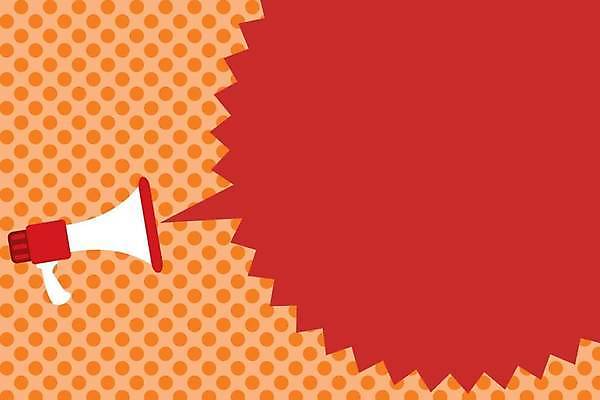 EPS 해외이미지 손 디자인 백그라운드 컨셉 일러스트 비즈니스 통신 아이디어 말하기 확성기 소리 외침 공백 거품 장비 잡기 발표 메시지 플랫 심볼 사인 방송 부름 시끄러움 일반 승진 목소리 소통 경보 마케팅 주목 카피스페이스 해외일러스트 모션 신체부위 파일형식 벡터 이미지허브