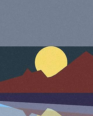 EPS 해외이미지 디자인 포스터 호수 바다 일러스트 하늘 기술 미술 풍경 물 빛 강 컬러풀 태양 라벨 맑음 기하학 발생 스타일 수평선 해외일러스트 자연요소 컬러 무늬 날씨 문화예술 프레임 파일형식 벡터 이미지허브