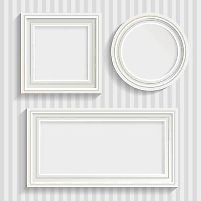 EPS 해외이미지 디자인 액자 일러스트 프레임 사람없음 세트 사각형 원형 정사각형 해외일러스트 도형 파일형식 벡터 이미지허브