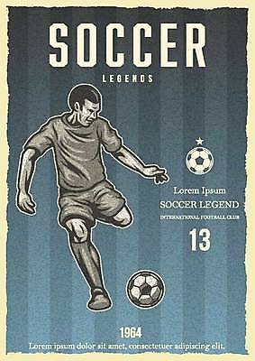 EPS 해외이미지 전신 디자인 남자 포스터 일러스트 축구공 축구선수 한명 성인 빈티지 남색 축구복 공차기 세로줄무늬 성인남자한명만 해외일러스트 1 컬러 컨셉 공 축구용품 모션 운동선수 사람 운동복 축구 줄무늬 남자한명만 성인남자만 파일형식 벡터 이미지허브