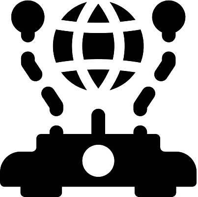 EPS 해외이미지 일러스트 심볼 영사기 홀로그램 해외일러스트 파일형식 벡터 이미지허브