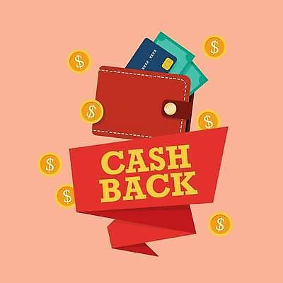 EPS 해외이미지 리본 지폐 일러스트 타이포그라피 사람없음 금융 경제 동전 신용카드 지갑 코랄 캐시백 해외일러스트 문자 컬러 돈 파일형식 벡터 이미지허브