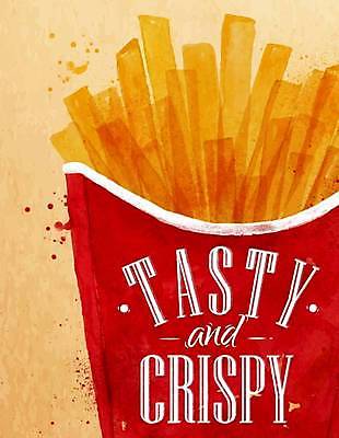 EPS 해외이미지 일러스트 사람없음 감자튀김 손그림 해외일러스트 감자 튀김 파일형식 벡터 이미지허브