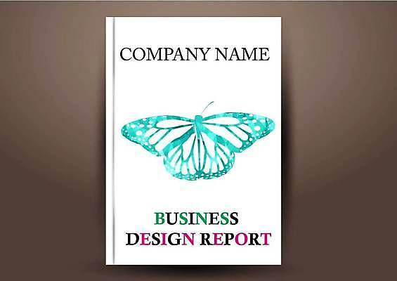 EPS 해외이미지 표지디자인 표지 하늘색 나비 북커버 일러스트 비즈니스 사람없음 책 표지샘플 해외일러스트 곤충 파란색 파일형식 벡터 이미지허브