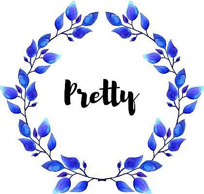 EPS 해외이미지 줄기 잎 일러스트 글자캘리그라피 사람없음 파란색 원형 원형프레임 해외일러스트 도형 식물 컬러 캘리그라피 프레임 파일형식 벡터 이미지허브