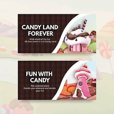 EPS 해외이미지 일러스트 주택 사람없음 갈색 과자 초콜릿 달콤 크림 마시멜로우 해외일러스트 컬러 디저트 건물 맛 파일형식 벡터 이미지허브