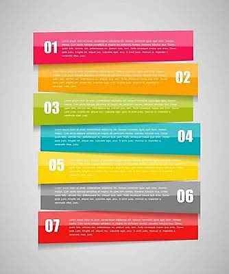 EPS 해외이미지 디자인 일러스트 비즈니스 사람없음 사각형 자료 인포그래픽 정보 레이아웃 순서 목차 해외일러스트 도형 파일형식 벡터 이미지허브