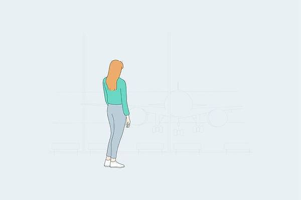EPS 해외이미지 여행 컨셉 일러스트 창문 교통시설 모션 스트레스 비행기 피곤 그림자 사람 달리기 고통 질병 위험 공격 무서움 만화 사건 불안 항공 공포 승객 문제 긴장 대패 편두통 호러 해외일러스트 감정 교통 의학 항공교통 대중교통 시설 파일형식 벡터 교통수단 이미지허브