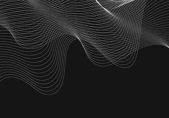 EPS 해외이미지 디자인 선 백그라운드 곡선 일러스트 검은배경 추상 사람없음 검은색 윤곽 스타일 해외일러스트 컬러 무늬 파일형식 벡터 이미지허브