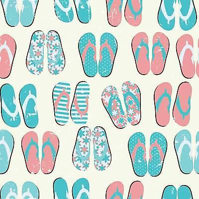 EPS 해외이미지 분홍색 백그라운드 패턴 일러스트 사람없음 파란색 패턴백그라운드 쪼리 시원함 해외일러스트 컬러 무늬 샌들 파일형식 벡터 이미지허브