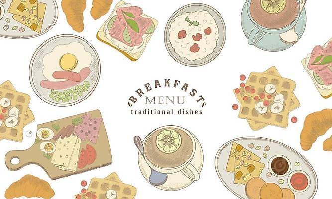 EPS 해외이미지 그릇 식기 접시 음료 음식 토마토 채소 일러스트 재료 딸기 아침 샌드위치 건강 육류 요리 세트 주방 식당 계란 숟가락 머그컵 소시지 맛 아침식사 상품 시리얼 먹기 사인 메뉴 복고 브런치 윤곽 머핀 베이컨 버터 와플 팬케이크 해외일러스트 주간 빵 컨셉 과일 식재료 모션 디저트 수저 돼지고기 컵 케이크 상점 알 식사 가공식품 파일형식 벡터 이미지허브