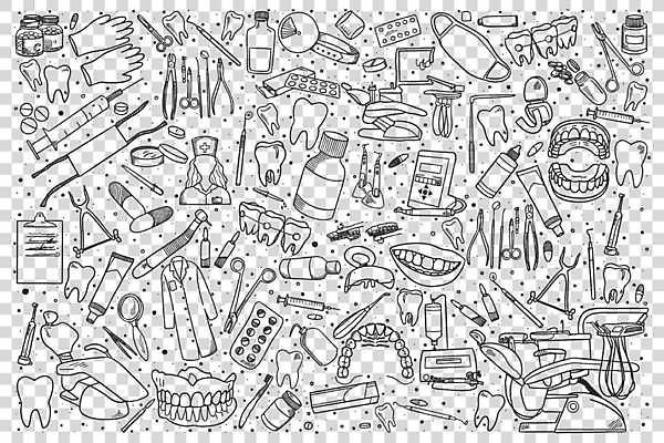 EPS 해외이미지 장갑 의자 일러스트 집게 주사기 마스크 사람없음 세트 알약 간호사 의사가운 치아 낙서 약병 구강 라인아트 입술 치과용품 손그림 치약 치아모형 교정기 서류판 치아건강 치아교정 구강거울 해외일러스트 잡화 선 가구 의료기기 건강 신체부위 위생용품 약 사무용품 의료진 의사 의료용품 가운 입 소화기관 교정 병_담는 파일형식 벡터 이미지허브