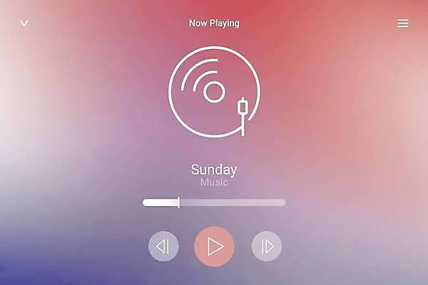 EPS 해외이미지 디자인 음악 분홍색 일러스트 사람없음 그라데이션 플레이어 스트리밍 해외일러스트 컬러 문화예술 방송 파일형식 벡터 이미지허브