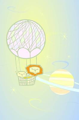 EPS 해외이미지 동물 어린이 과학 일러스트 이야기 우주 행성 사자 복고 풍선 궤도 해외일러스트 포유류 사람 파일형식 벡터 이미지허브