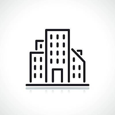 EPS 해외이미지 디자인 선 일러스트 비즈니스 건축양식 호텔 아파트 주택 건물 사무실 도시 재산 만화 심볼 그림 윤곽 지역 타운 얇은 해외일러스트 건축물 건축 숙소 금융 파일형식 벡터 이미지허브