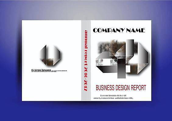 EPS 해외이미지 도형 표지디자인 표지 북커버 일러스트 비즈니스 추상 사람없음 책 사각형 회색 책등 표지샘플 해외일러스트 컬러 무늬 파일형식 벡터 이미지허브