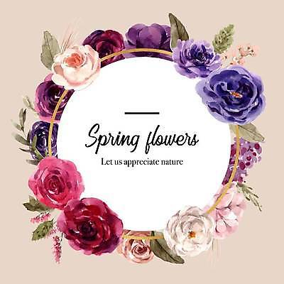 EPS 해외이미지 꽃 잎 일러스트 프레임 타이포그라피 사람없음 장미 원형 원형프레임 해외일러스트 도형 식물 문자 파일형식 벡터 이미지허브