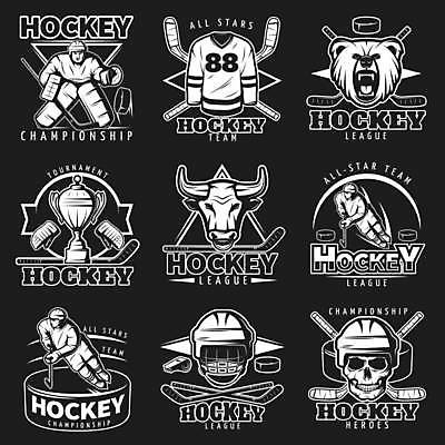 EPS 해외이미지 전신 남자 장갑 일러스트 곰 해골 상반신 성인 세명 세트 라벨 잡기 헬멧 호루라기 버팔로 트로피 하키 하키채 하키선수 하키용품 성인남자만 해외일러스트 동물 잡화 스포츠용품 포유류 모션 운동선수 뼈 프레임 사람 구기 소 보호장비 상_우승 남자만 성인만 파일형식 벡터 이미지허브