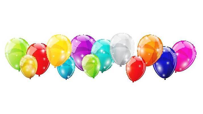 EPS 해외이미지 일러스트 사람없음 컬러풀 이벤트용품 풍선 해외일러스트 컬러 이벤트 오브젝트 파일형식 벡터 이미지허브