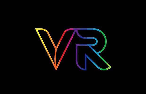 EPS 해외이미지 백그라운드 라인일러스트 일러스트 사람없음 컬러풀 심볼 V 그라데이션 무지개색 R 해외일러스트 알파벳 컬러 파일형식 벡터 이미지허브