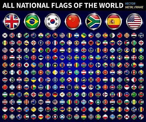 EPS 해외이미지 디자인 스포츠 여행 백그라운드 일러스트 유리 프레임 빛 세트 세계 글로벌 지구본 금속 깃발 원형 가장자리 수집 철 심볼 사인 질감 배지 광택 엘리먼트 여의주 전국 철강 국경 해외일러스트 도형 재질 둘레 파일형식 벡터 이미지허브