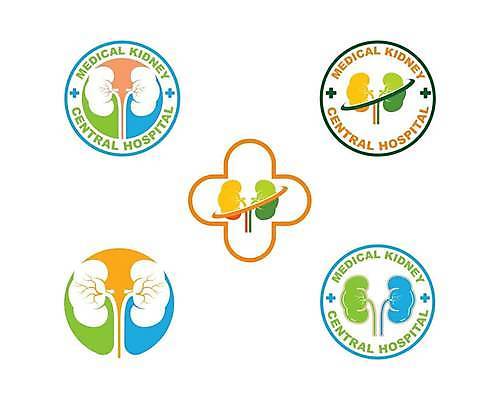 EPS 해외이미지 일러스트 병원 사람없음 약 신장 심볼 시스템 십자모양 해외일러스트 모양 의학 비뇨기관 십자 파일형식 벡터 이미지허브