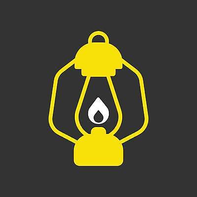 EPS 해외이미지 디자인 일러스트 사람없음 노란색 검은색 흰색 램프 랜턴 해외일러스트 컬러 조명 파일형식 벡터 이미지허브