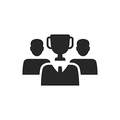 EPS 해외이미지 일러스트 비즈니스 성공 사람모양 사람없음 경쟁 우승 트로피 승자 우승자 해외일러스트 모양 컨셉 최고 상_우승 파일형식 벡터 이미지허브