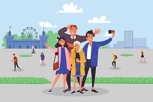 EPS 해외이미지 라이프스타일 커플 계절 공원 행복 도로 여행 이동 일러스트 모바일 휴가 거리 함께함 사람 풍경 소년 스마트폰 도시풍경 여행객 걷기 카메라 우정 도시 네트워크 그룹 도심 온라인 블로그 인기 통일 해외일러스트 공공시설 남자 감정 길 어린이 컨셉 관계 교통시설 모션 생활 친구 전자제품 핸드폰 스마트기기 파일형식 벡터 이미지허브