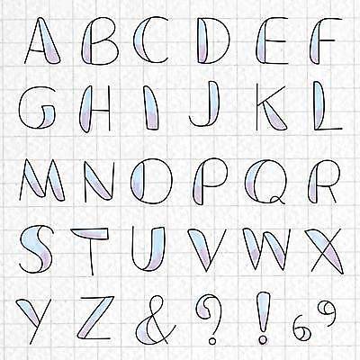 EPS 해외이미지 기호 디자인 알파벳 영어 일러스트 대문자 타이포그라피 사람없음 파란색 세트 보라색 플랫 낙서 손그림 조합형타이포 해외일러스트 문자 컬러 파일형식 벡터 이미지허브