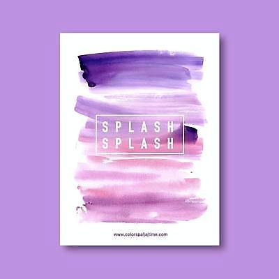 EPS 해외이미지 템플릿 포스터 일러스트 사람없음 보라색 해외일러스트 컬러 파일형식 벡터 이미지허브