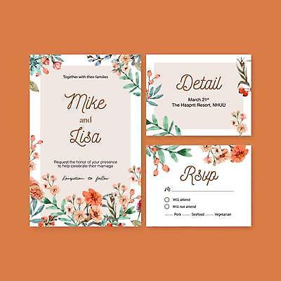 EPS 해외이미지 템플릿 열매 결혼 잎 일러스트 사람없음 세트 청첩장 초대 감성 피튜니아 해외일러스트 식물 꽃 컨셉 카드_감사 이벤트 파일형식 벡터 이미지허브