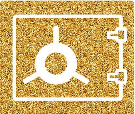 EPS 해외이미지 일러스트 사람없음 반짝임 금고 금박 더스트파티클 해외일러스트 모션 파일형식 벡터 이미지허브