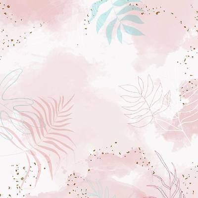EPS 해외이미지 분홍색 백그라운드 잎 일러스트 사람없음 얼룩 해외일러스트 식물 컬러 파일형식 벡터 이미지허브