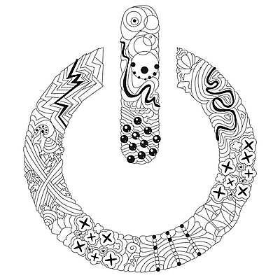 EPS 해외이미지 선 일러스트 추상 사람없음 그림 스위치 젠탱글 해외일러스트 무늬 파일형식 벡터 이미지허브