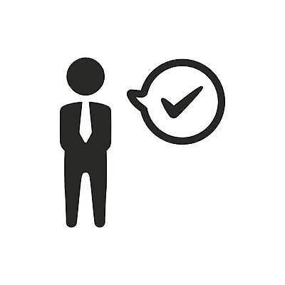 EPS 해외이미지 말풍선 일러스트 비즈니스 사람모양 사람없음 체크표시 승인 해외일러스트 모양 확인 파일형식 벡터 이미지허브