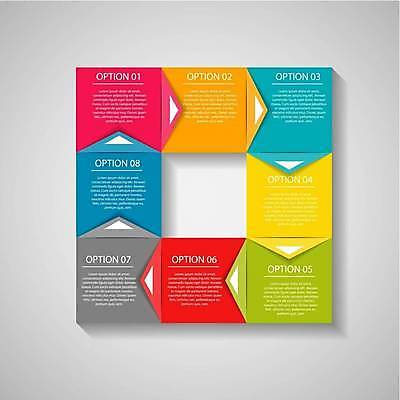 EPS 해외이미지 디자인 화살표 일러스트 비즈니스 사람없음 사각형 자료 인포그래픽 정보 연결 레이아웃 순환 순서 목차 해외일러스트 도형 모션 파일형식 벡터 이미지허브