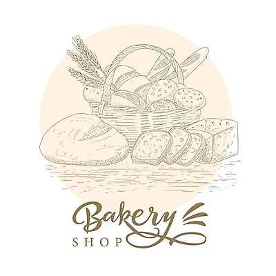 EPS 해외이미지 빵 라인일러스트 일러스트 사람없음 바구니 빵집 바게트 밀 식빵 담기 베이지색 해외일러스트 음식 컬러 모션 곡류 상점 파일형식 벡터 이미지허브