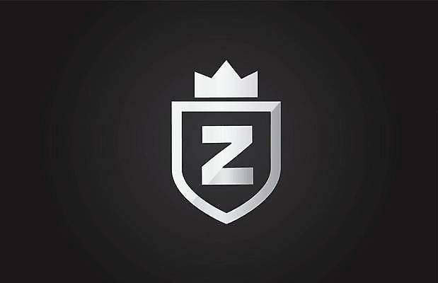 EPS 해외이미지 모양 템플릿 직업 디자인 알파벳 컨셉 일러스트 회사 비즈니스 추상 왕관 타이포그라피 유행 검은색 회색 우아함 시원함 왕 디자이너 편지 심볼 사인 신분 심플 방패 Z 엘리먼트 특별함 활자 스타일 해외일러스트 문자 영어 컬러 무늬 활자판 파일형식 벡터 이미지허브