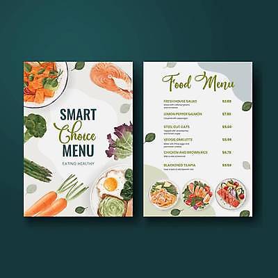 EPS 해외이미지 템플릿 잎 일러스트 사람없음 당근 회색 상추 브로콜리 계란프라이 메뉴 아스파라거스 메뉴판 연어 건강식 해외일러스트 식물 음식 컬러 채소 뿌리채소 어류 계란요리 파일형식 벡터 이미지허브