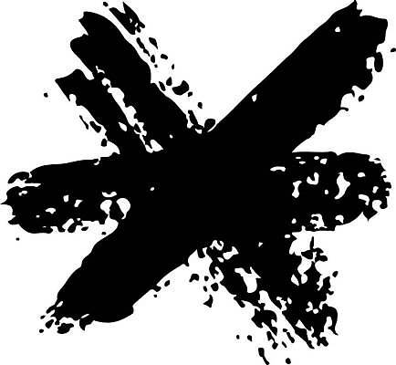 EPS 해외이미지 디자인 일러스트 붓터치 사람없음 검은색 질감 심플 그런지 스타일 해외일러스트 컬러 파일형식 벡터 이미지허브