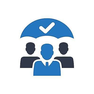 EPS 해외이미지 일러스트 안전 그룹 보호 종업원 심볼 보안 방패 보험 해외일러스트 직업 컨셉 파일형식 벡터 이미지허브