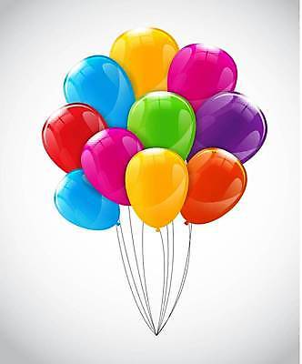 EPS 해외이미지 일러스트 사람없음 컬러풀 이벤트용품 풍선 해외일러스트 컬러 이벤트 오브젝트 파일형식 벡터 이미지허브