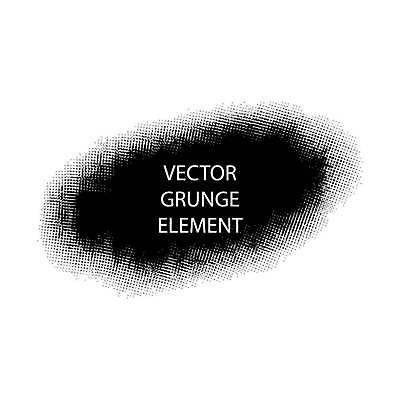 EPS 해외이미지 일러스트 붓터치 사람없음 검은색 원형 질감 레이아웃 그런지 해외일러스트 도형 컬러 파일형식 벡터 이미지허브