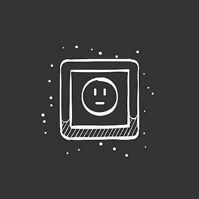 EPS 해외이미지 얼굴 일러스트 사람없음 검은색 흰색 이모티콘 해외일러스트 컬러 신체부위 파일형식 벡터 이미지허브