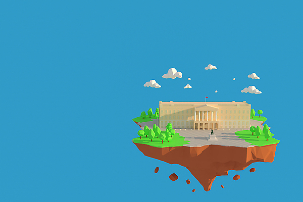 포토 JPG 해외이미지 나무 노르웨이 사람없음 3D 세계문화유산 지형 왕궁 오슬로 로우폴리 해외포토 식물 유럽 궁전 문화재 디지털합성 파일형식 이미지허브