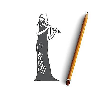 EPS 해외이미지 전신 여자 컨셉 연주 일러스트 한명 들기 성인 공연 연주자 음악가 스케치 플루트 손그림 성인여자한명만 해외일러스트 직업 1 음악 모션 관악기 미술 사람 이벤트 여자한명만 성인여자만 파일형식 벡터 이미지허브