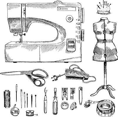 EPS 해외이미지 디자인 산업 선 일러스트 장신구 가정 미술 취미 세트 금속 기계 장비 수확 공구 업무 실 바느질 스케치 묘사 오브젝트 그림 복고 땀 실타래 판화 부화 재단 고립 옛날 스타일 해외일러스트 농업 재질 문화예술 도구 작업 파일형식 벡터 이미지허브
